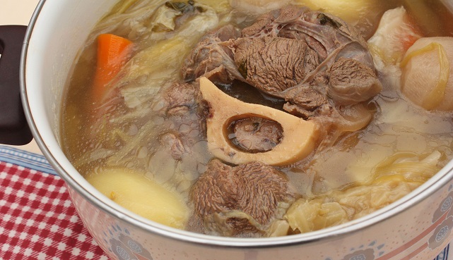 caldo hueso bone broth