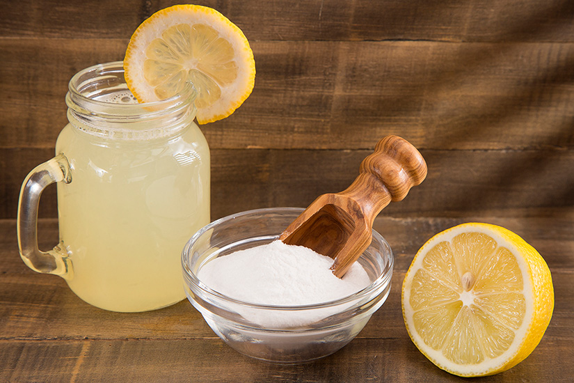 bicarbonato limon agua beneficios usos