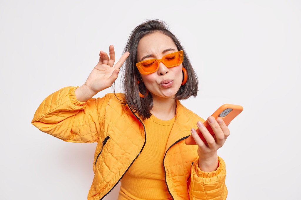 lentes gafas naranja