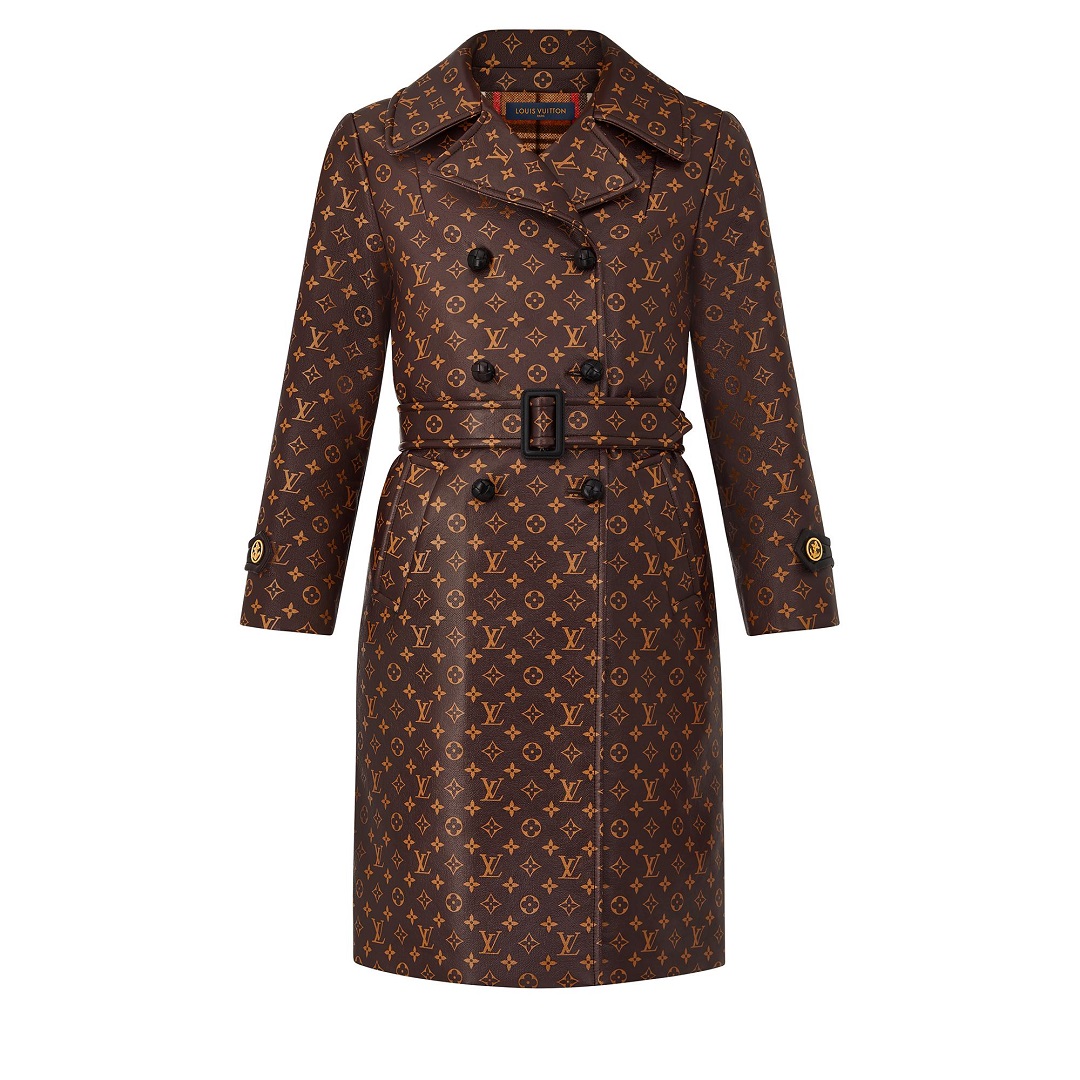 louis vuitton abrigo gabardina
