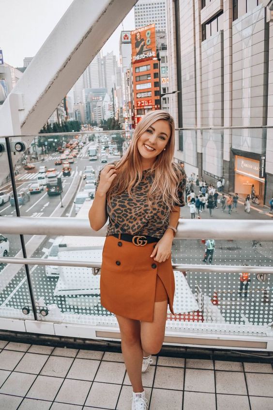 naranja animal print