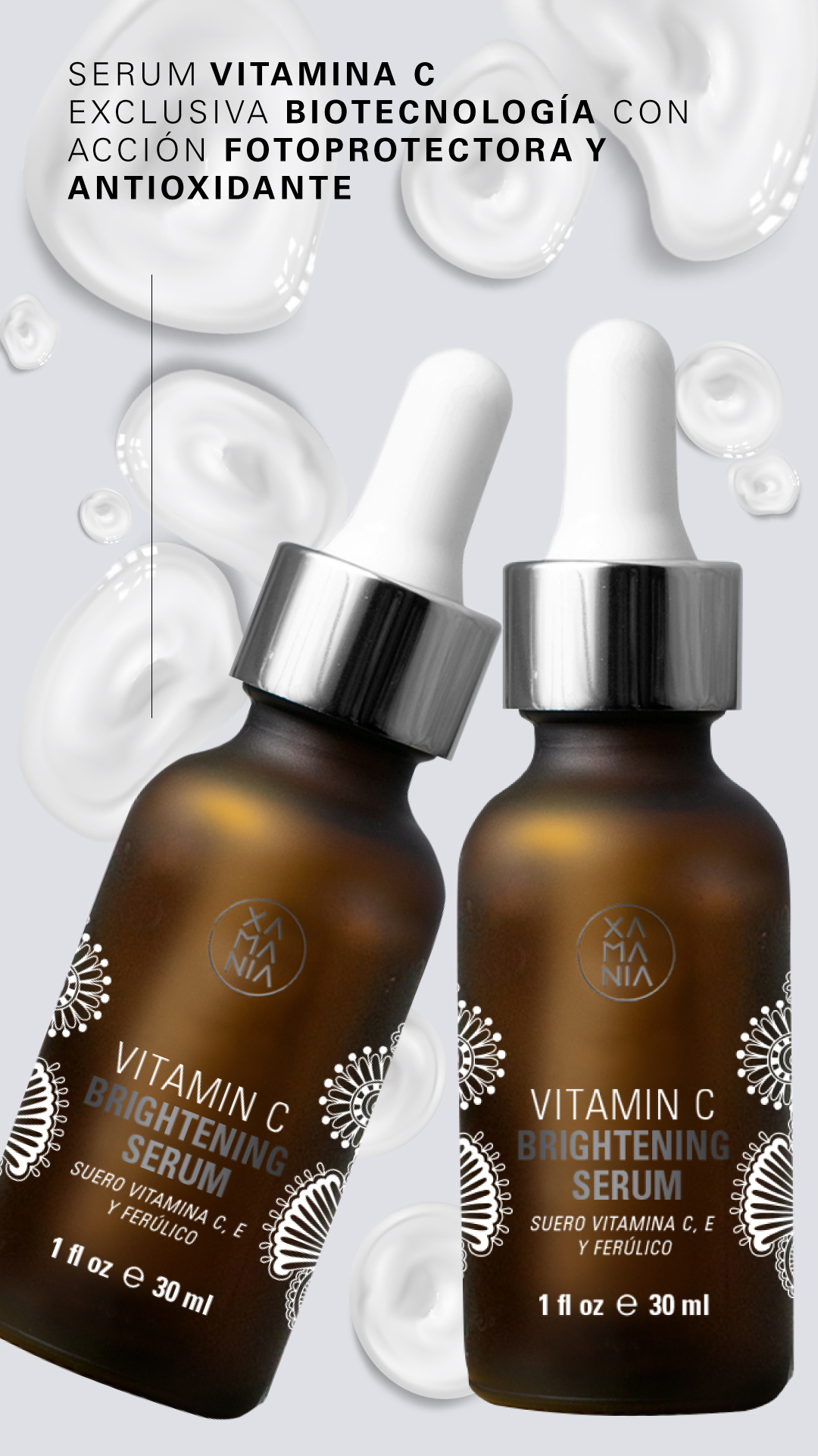 suero serum vitamina c xamania