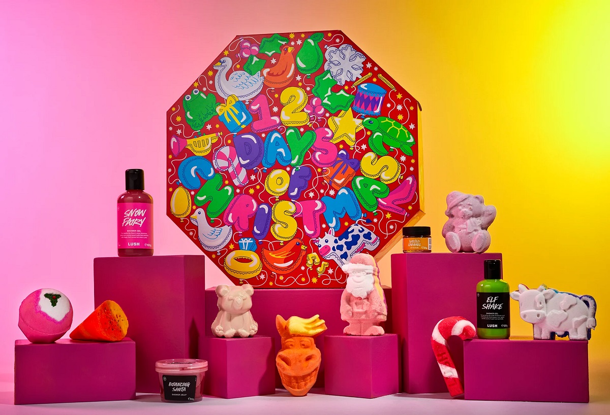 calendario de adviento lush 2022